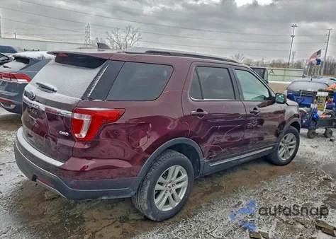 2019 Ford Explorer Xlt из США, поврежденный, VIN 1FM5K8D86KGA95605